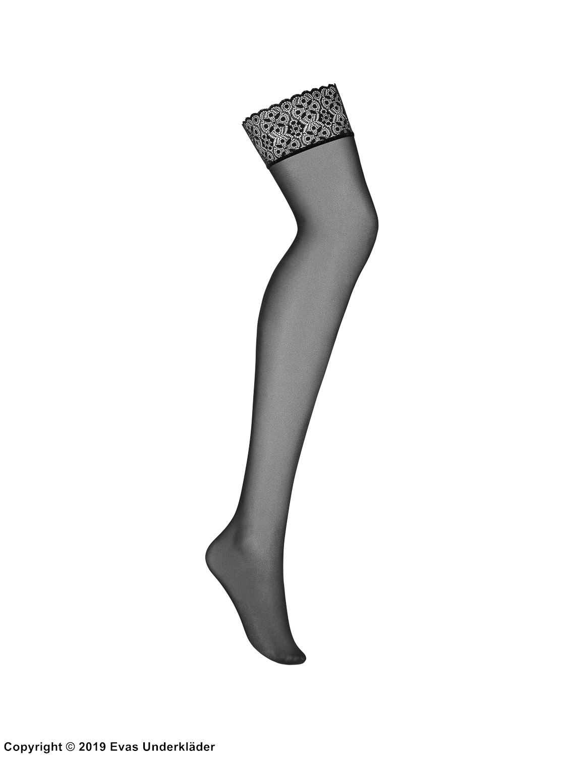 Stockings, Spitzenbesatz, elegantes Design